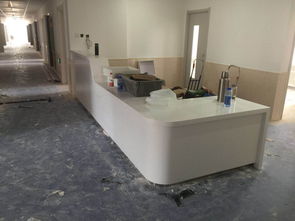 人造石異型接待臺